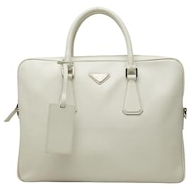 Borsa Prada con placca logo Triangle