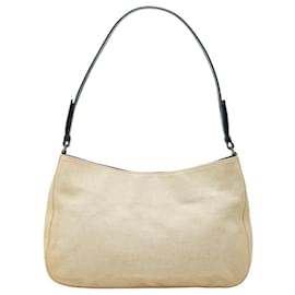 Borsa monospalla Prada con placca logo Triangle