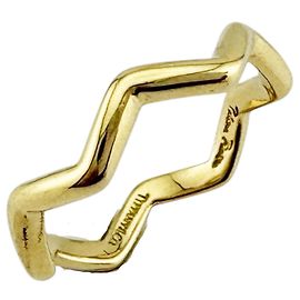Anello Zigzag Tiffany & Co. in oro giallo 18K