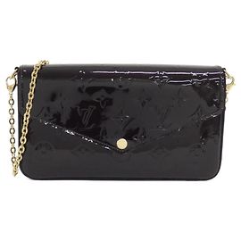 Borsa a tracolla Louis Vuitton Vernis Pochette Felicie