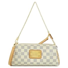 Borsa a tracolla Louis Vuitton Damier Azur Eva