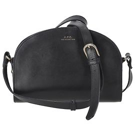 Apc Borsa a tracolla A.P.C Demi Lune in pelle blu scuro
