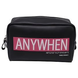 Necessaire Valentino Garavani Anywhen in pelle nera
