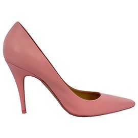 Décolleté Jimmy Choo x Off-White Frances in pelle rosa