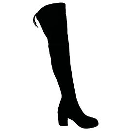 Botas por encima de la rodilla Stuart Weitzman Tieland en ante negro