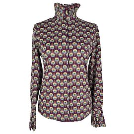 Autre Marque Blusa con estampado floral Maria De La Orden en algodón multicolor