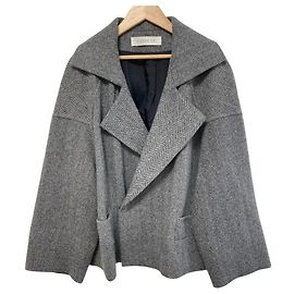 Autre Marque Cappotto corto double face a spina di pesce GALERIE VIE