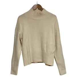 Autre Marque ANAYI Strickpullover mit hohem Kragen aus Woll-Kaschmir-Mischung