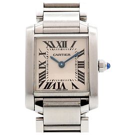 Damenuhr Cartier Tank Française SM W51008Q3