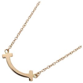 Collana Tiffany & Co. T Smile Mini in oro rosa 18K