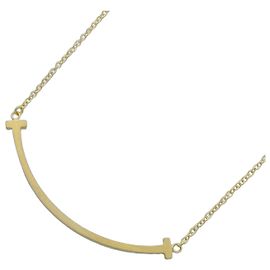 Collana Tiffany & Co. T Smile Small in oro giallo 18K