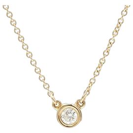 Tiffany & Co Tiffany By the Yard Anhänger Halskette in Roségold mit Diamant