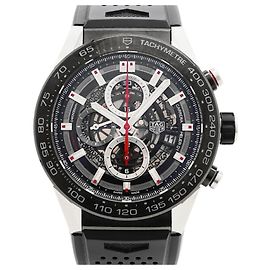 Relógio Masculino TAG Heuer Carrera Calibre 01 CAR2A1 Mostrador Skeleton