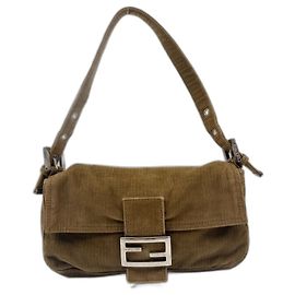 Borsa bucket Fendi Man in kaki