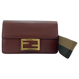 Fendi Flat Bucket Bag in Brown