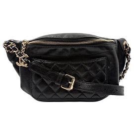 Borsa Sling Chanel Matelassé in Nero