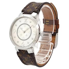 Louis Vuitton Tambour Monogram Damenuhr