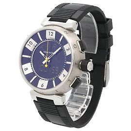 Relógio de Quartzo para Homem Louis Vuitton Tambour Black Q118F
