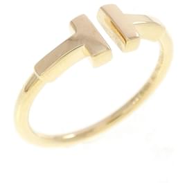 Tiffany & Co Anello Tiffany T Wire in oro giallo 18K