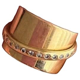 Dinh Van Ariane Ring aus Gelbgold mit Diamanten