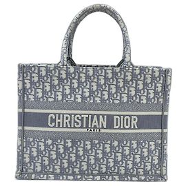 Borsa Book Tote Christian Dior in White