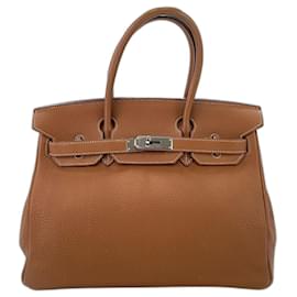 Hermès Borsa HERMES Birkin 30 in marrone