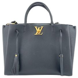 Louis Vuitton Lockmeet Tote Bag, Schwarz