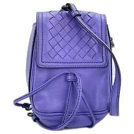 Borsa a tracolla Intrecciato Bottega Veneta in Purple
