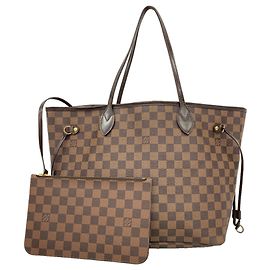 Borsa Tote Louis Vuitton Damier Neverfull MM