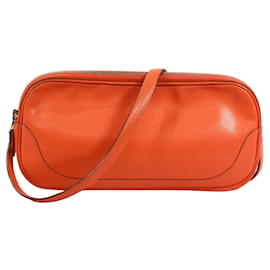 Hermès Borsa Shoulder Pouch Hermes in pelle Epsom Orange