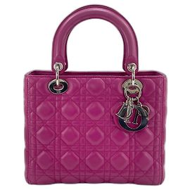 Borsa a mano/Borsa a tracolla da donna Christian Dior in viola