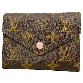 Louis Vuitton Tri-fold Geldbörse in Rose Ballerine