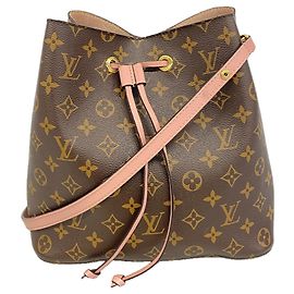 Borsa a tracolla Louis Vuitton Monogram NeoNoe M44022