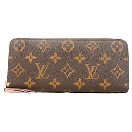 Louis Vuitton Monogram Portefeuille Clemence Long Wallet