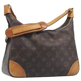 LOUIS VUITTON Monogram Boulogne 30 Shoulder Bag M51265 LV Auth 199114