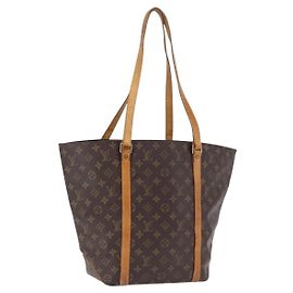 LOUIS VUITTON Monogram Sac Shopping Tote Bag M51108 LV Auth BA15097