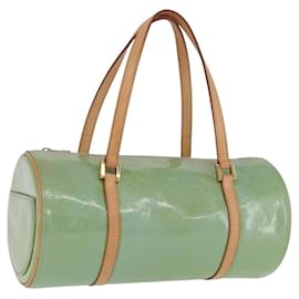 LOUIS VUITTON Monogram Vernis Bedford Hand Bag Baby Blue M91007 LV Auth am12460V
