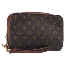 LOUIS VUITTON Monogram Orsay Clutch Bag M51790 LV Auth 196861