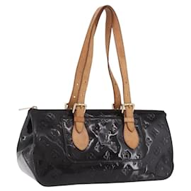 LOUIS VUITTON Monogram Vernis Rosewood Avenue Tasche Amarante M93510 Auth BA15096