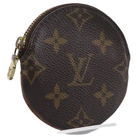 LOUIS VUITTON Monogram Porte Monnaie Coin Purse M61926 LV Auth 198563