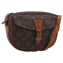 LOUIS VUITTON Monogram Jeune Fille PM Shoulder Bag M51227 LV Auth 199027