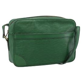 LOUIS VUITTON Epi Trocadero 27 Shoulder Bag Green M52314 LV Auth 196957