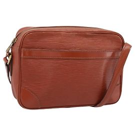 LOUIS VUITTON Epi Trocadero 23 Shoulder Bag Brown M52313 LV Auth BA15358