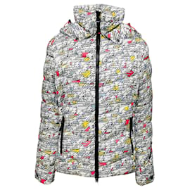 Bogner Fire + Ice White Multi Saelly-D Daunen-Skijacke