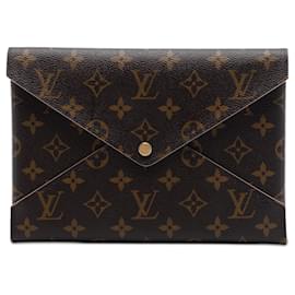 Set Pochette Kirigami Louis Vuitton Monogram Marrone