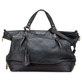 Borsa Satchel Louis Vuitton Monogram Mahina Stellar PM Nera