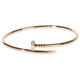 Bracciale Cartier Juste un Clou in oro rosa e diamanti, Modello Piccolo