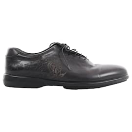Scarpe in pelle Berluti Amadeo Perugia Calligraphy in Nero, Taglia 8.5 US