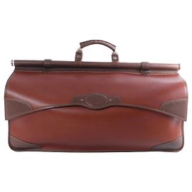 Borsa da viaggio Loewe Vintage in pelle marrone