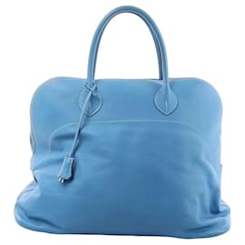 Hermès HERMES Bolide Relax 45 Handtasche in Veau Sikkim Azure T:2015